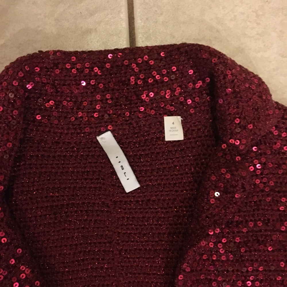 Iisli Red Sequin Jacket - image 2